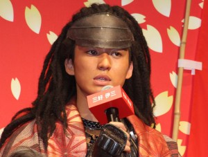 『真田十勇士』クランクアップ報告会見に出席した荒井敦史