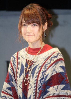 『仮面ライダーアマゾンズ』製作発表記者会見に登壇した東亜優