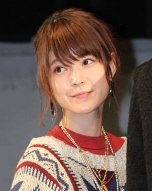 『仮面ライダーアマゾンズ』製作発表記者会見に登壇した東亜優