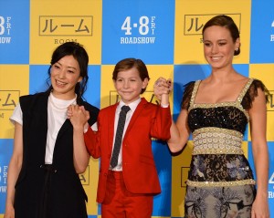 『ルーム』ジャパンプレミアにて