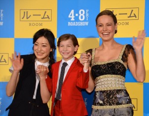 『ルーム』ジャパンプレミアにて
