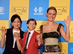 『ルーム』ジャパンプレミアにて