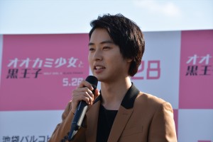 『オオカミ少女と黒王子』池袋パルコビジョン点灯式イベントに出席した山崎賢人