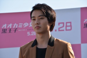 『オオカミ少女と黒王子』池袋パルコビジョン点灯式イベントに出席した山崎賢人