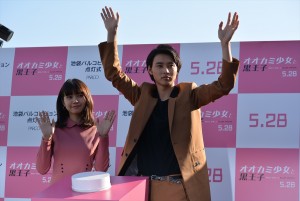 『オオカミ少女と黒王子』池袋パルコビジョン点灯式イベントの様子