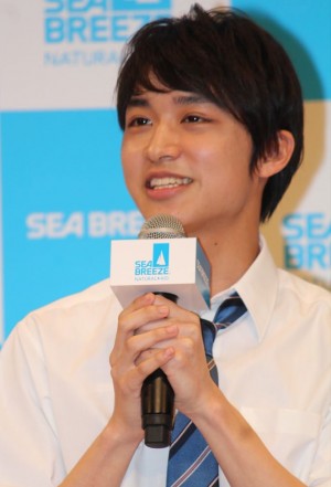 「シーブリーズ」新CM発表会に出席した松岡広大