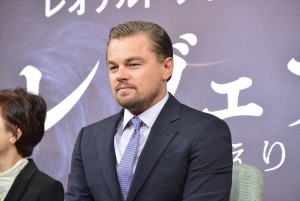 『レヴェナント：蘇えりし者』来日記者会見に登壇したレオナルド・ディカプリオ