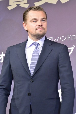 『レヴェナント：蘇えりし者』来日記者会見に登壇したレオナルド・ディカプリオ