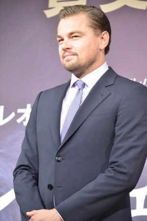 『レヴェナント：蘇えりし者』来日記者会見に登壇したレオナルド・ディカプリオ
