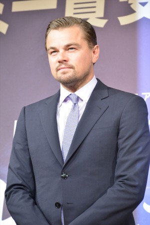 『レヴェナント：蘇えりし者』来日記者会見に登壇したレオナルド・ディカプリオ