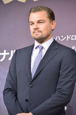 『レヴェナント：蘇えりし者』来日記者会見に登壇したレオナルド・ディカプリオ