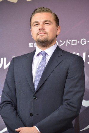 『レヴェナント：蘇えりし者』来日記者会見に登壇したレオナルド・ディカプリオ