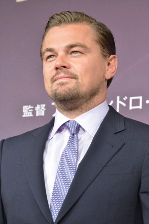 『レヴェナント：蘇えりし者』来日記者会見に登壇したレオナルド・ディカプリオ