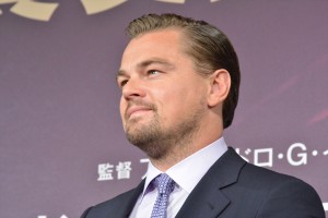 『レヴェナント：蘇えりし者』来日記者会見に登壇したレオナルド・ディカプリオ