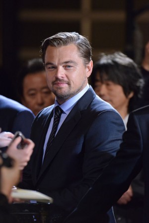 『レヴェナント：蘇えりし者』ジャパンプレミアに出席したレオナルド・ディカプリオ