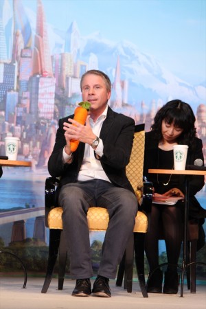 『ズートピア』来日記者会見＆声優お披露目イベントに登壇したクラーク・スペンサープロデューサー