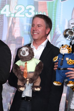 『ズートピア』来日記者会見＆声優お披露目イベントに登壇したクラーク・スペンサープロデューサー