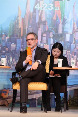 『ズートピア』来日記者会見＆声優お披露目イベントに登壇したリッチ・ムーア監督