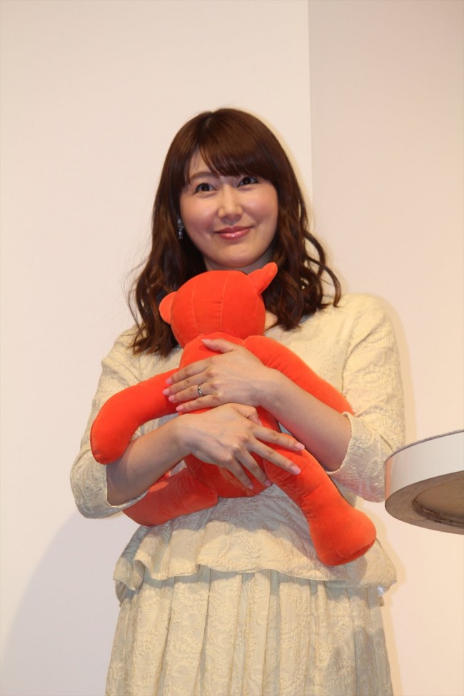 安めぐみ、「Comi Kuma（コミクマ）」記者発表会
