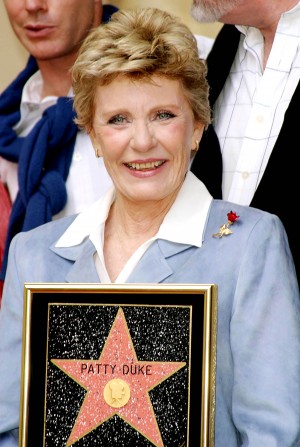 パティ・デューク、ハリウッド殿堂入り（2004年8月）