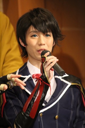 ミュージカル『刀剣乱舞』 ～阿津賀志山異聞～製作発表会見に登壇した小越勇輝