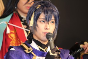 ミュージカル『刀剣乱舞』 ～阿津賀志山異聞～製作発表会見に登壇した黒羽麻璃央