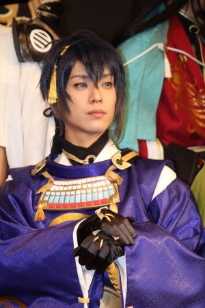 ミュージカル『刀剣乱舞』 ～阿津賀志山異聞～製作発表会見に登壇した黒羽麻璃央