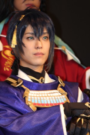 ミュージカル『刀剣乱舞』 ～阿津賀志山異聞～製作発表会見に登壇した黒羽麻璃央