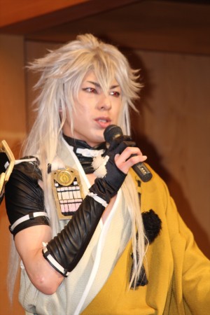 ミュージカル『刀剣乱舞』 ～阿津賀志山異聞～製作発表会見に登壇した北園涼