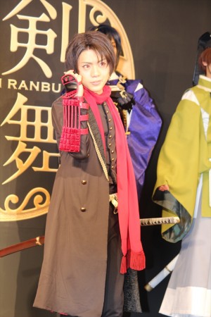 ミュージカル『刀剣乱舞』 ～阿津賀志山異聞～製作発表会見に登壇した佐藤流司