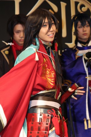 ミュージカル『刀剣乱舞』 ～阿津賀志山異聞～製作発表会見に登壇した有澤樟太郎