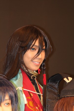 ミュージカル『刀剣乱舞』 ～阿津賀志山異聞～製作発表会見に登壇した有澤樟太郎