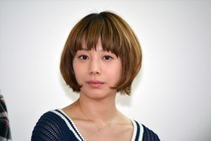 『ラヴソング』制作発表に出席した夏帆