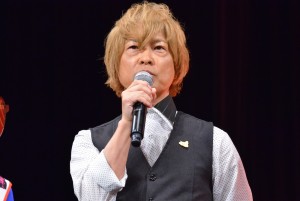 『名探偵コナン 純黒の黒夢』完成披露試写会に登壇した古谷徹