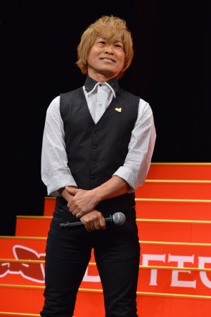 『名探偵コナン 純黒の黒夢』完成披露試写会に登壇した古谷徹