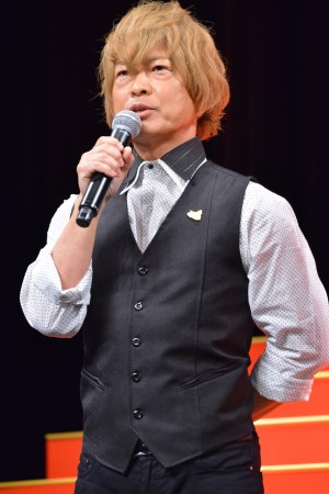 『名探偵コナン 純黒の黒夢』完成披露試写会に登壇した古谷徹