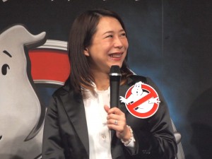 ゴーストバスターズ・ジャパン 会社設立発表会に出席した椿鬼奴