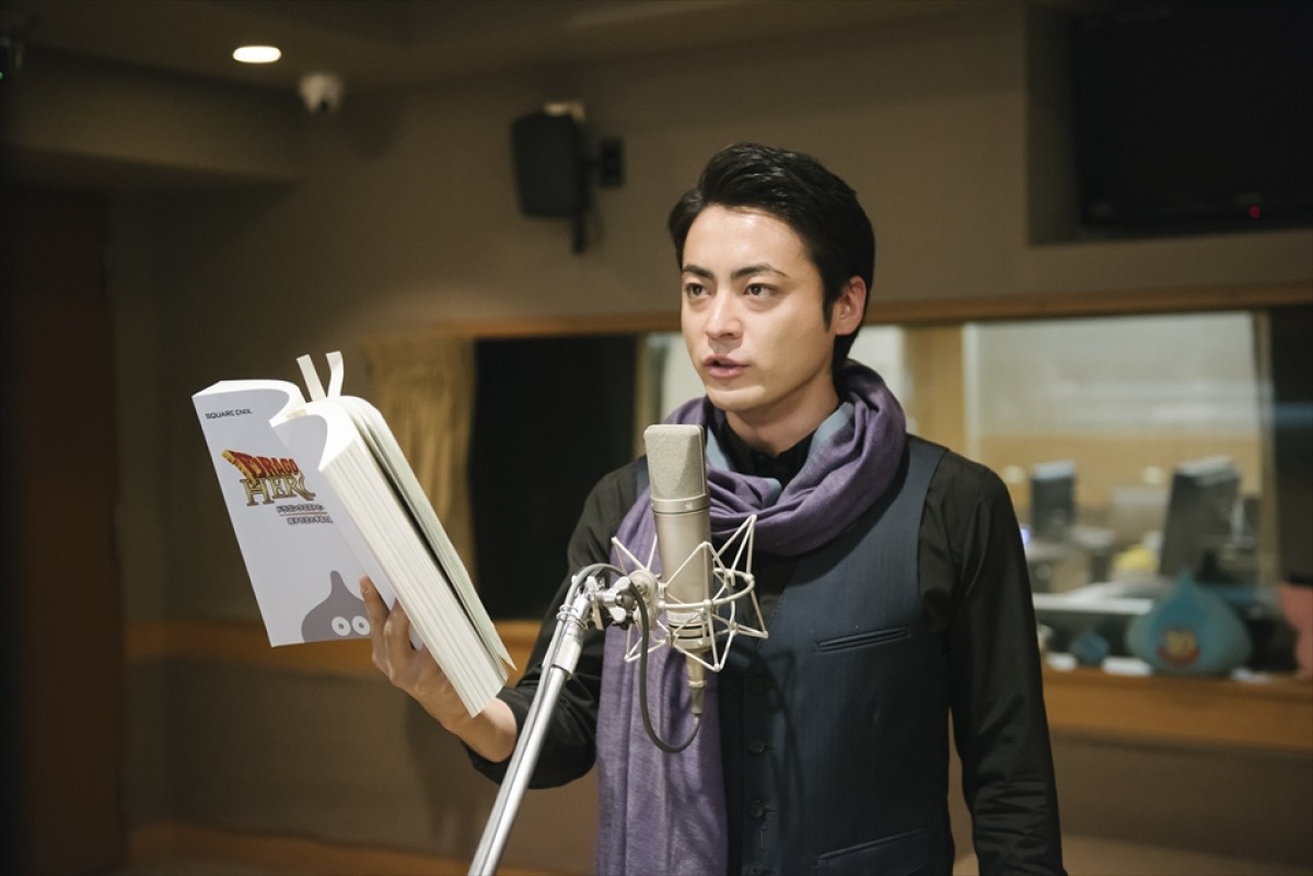『ドラゴンクエストヒーローズII 双子の王と予言の終わり』 山田孝之、収録の様子