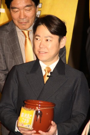 『殿、利息でござる！』完成披露試写会に登壇した阿部サダヲ