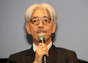 『レヴェナント：蘇えりし者』特別試写会に登壇した坂本龍一