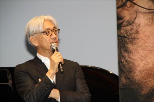 『レヴェナント：蘇えりし者』特別試写会に登壇した坂本龍一