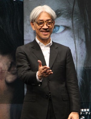 『レヴェナント：蘇えりし者』特別試写会に登壇した坂本龍一