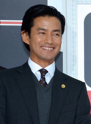 『グッドパートナー 無敵の弁護士』制作発表記者会見に出席した竹野内豊