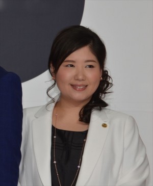 『グッドパートナー 無敵の弁護士』制作発表記者会見に登壇した馬場園梓