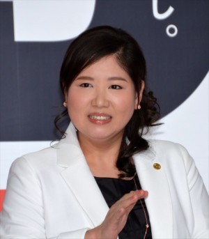 『グッドパートナー 無敵の弁護士』制作発表記者会見に登壇した馬場園梓