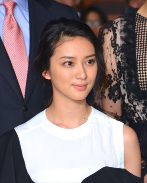 映画『テラフォーマーズ』ジャパンプレミアに登壇した武井咲