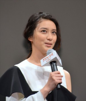 映画『テラフォーマーズ』ジャパンプレミアに登壇した武井咲