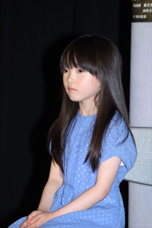 ドラマ『奇跡の人』記者会見に登壇した住田萌乃