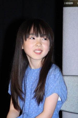 ドラマ『奇跡の人』記者会見に登壇した住田萌乃