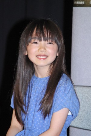 ドラマ『奇跡の人』記者会見に登壇した住田萌乃